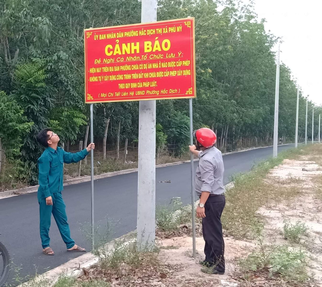 BÁO ĐỘNG CHIÊU LỪA BÁN NỀN 