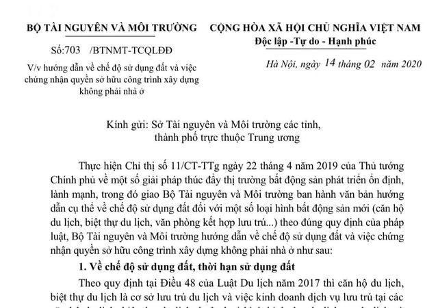 [TIN NÓNG CHO NHÀ ĐẦU TƯ BĐS]: Căn hộ condotel chính thức được cấp 